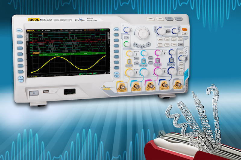 Rigol offers upgrades and complete software bundles for the MSO/DS4000 Series.